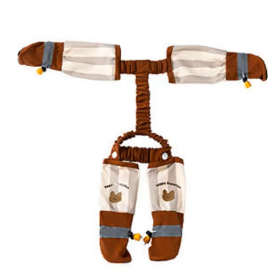Bottes pour chien avec variante couleur rayé  beige et brun