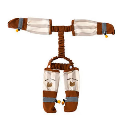 Bottes pour chien avec variante couleur rayé  beige et brun