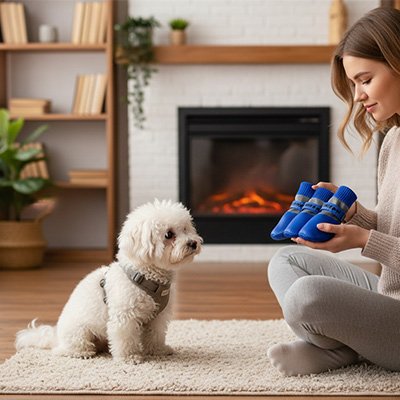 Chaussures pour chien résistantes - Détails de fabrication