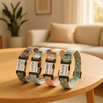 Collier pour chien personnalisé