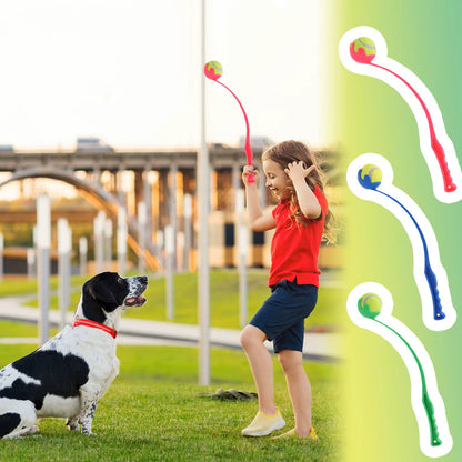 lanceur de balle pour chien trois couleurs disponible