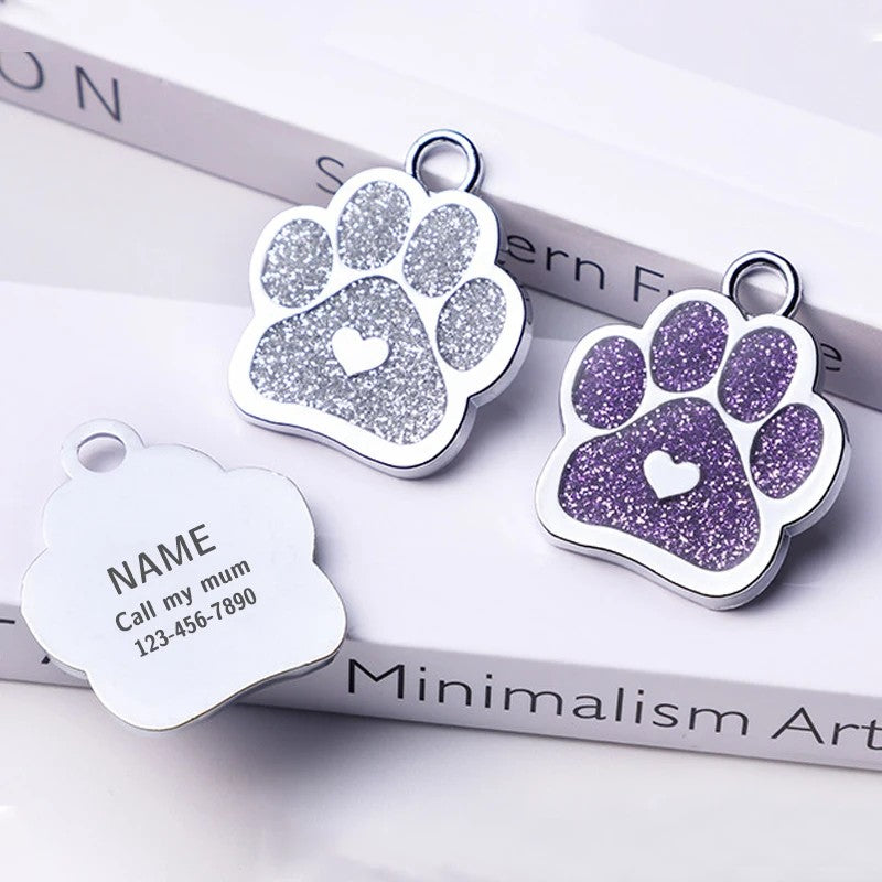 Médaille pour chien | Patte personnalisée
