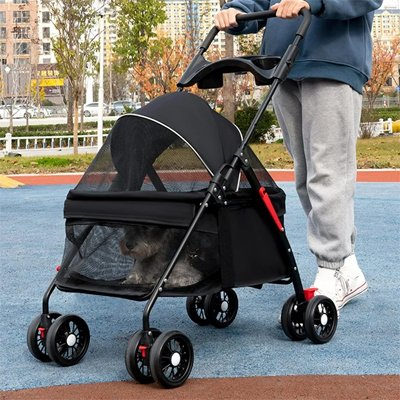 Poussette pour Chien voyager simplement